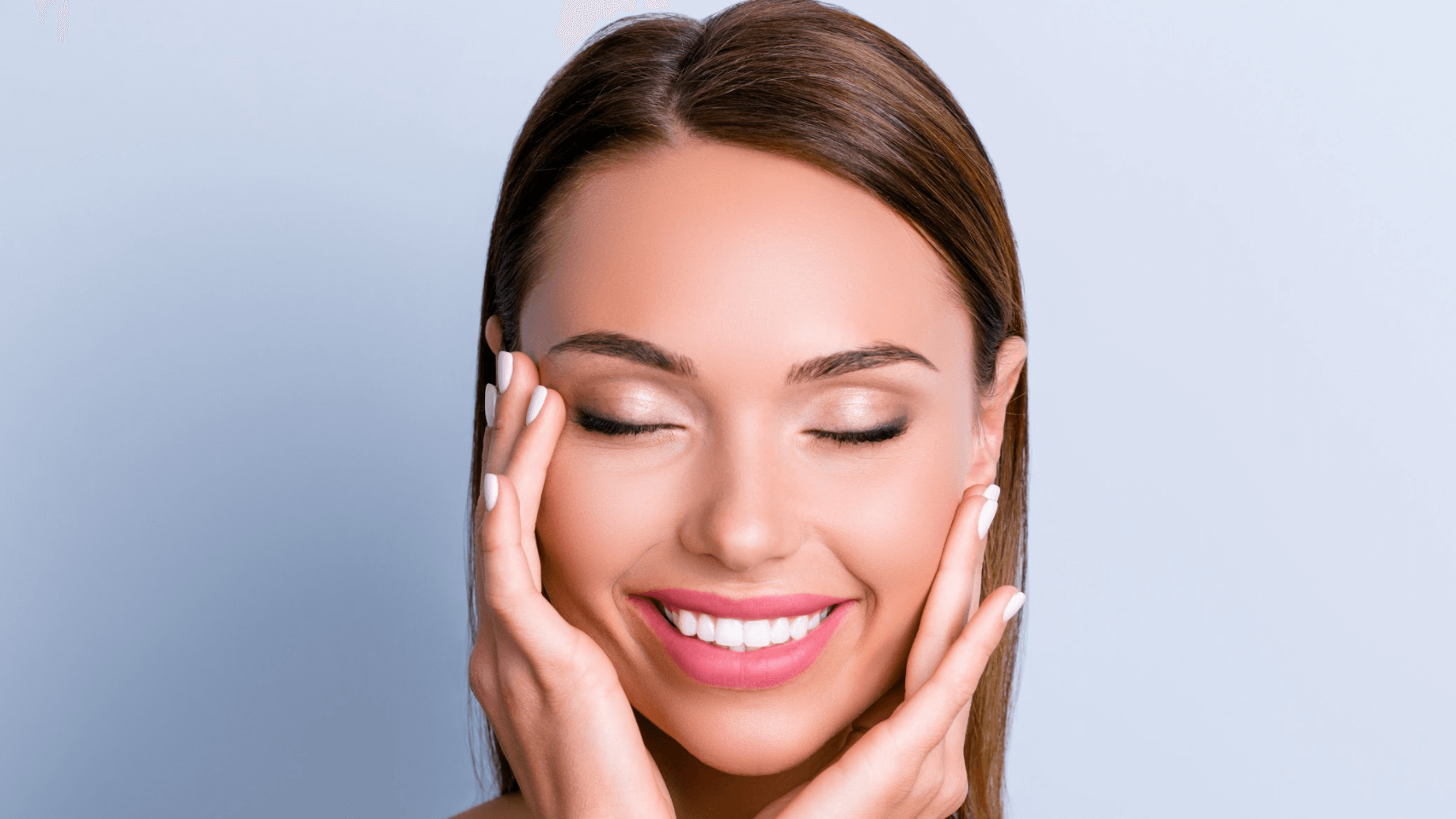 woman smiling